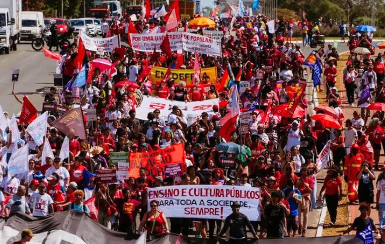 Bancários do Paraná participarão da Marcha da Classe Trabalhadora em Brasília