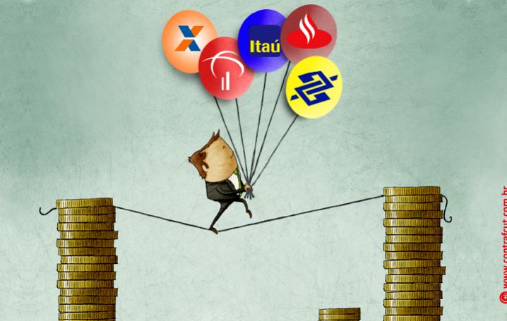 Cinco maiores bancos do país lucram mais de 50 bi juntos, no 1º semestre de 2019