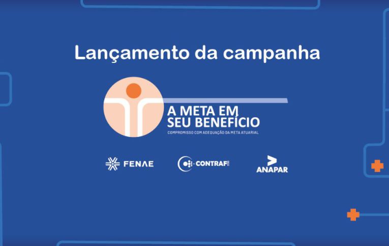 Contraf-CUT, Fenae e Anapar lançam campanha sobre a meta atuarial da Funcef