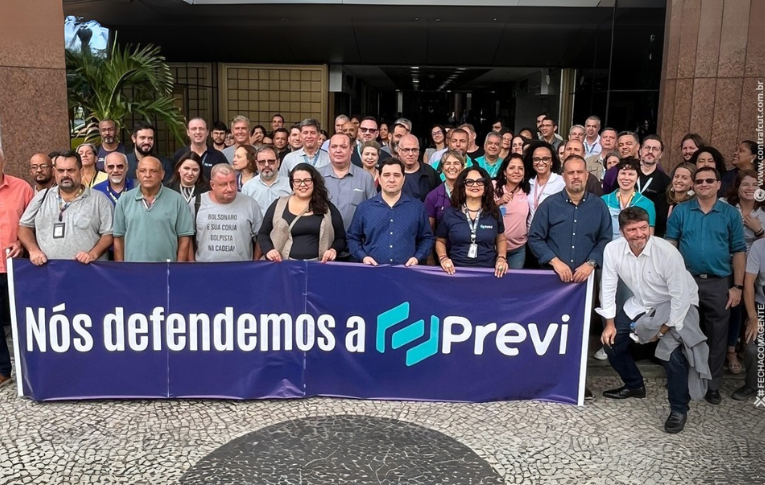 Dia Nacional de Luta em defesa da Previ: trabalhadores do BB realizam protestos pelo país