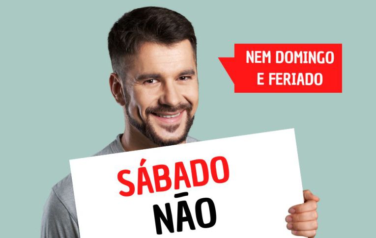 Folga aos finais de semana garantida