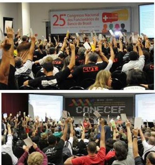 Bancários do BB e da Caixa aprovam pautas específicas de reivindicações : -