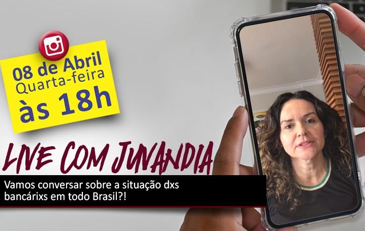 Presidenta da Contraf-CUT fará live no Instagram nesta quarta-feira (8)