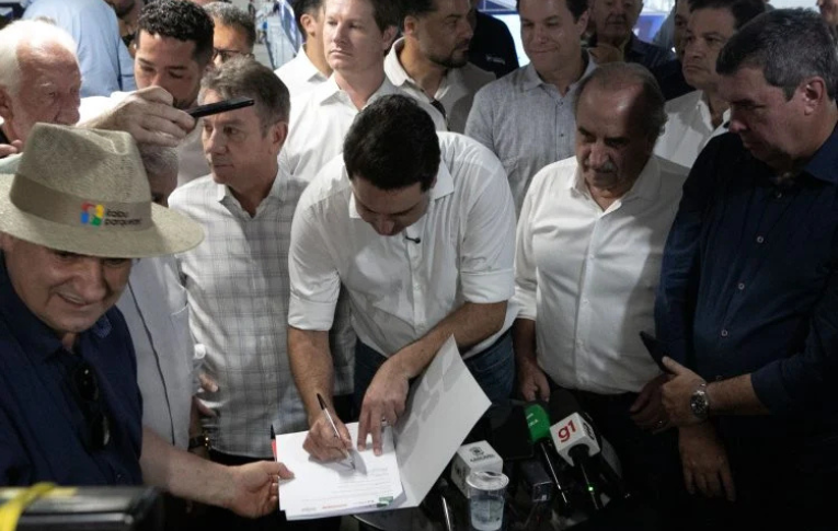Ratinho Junior (PSD) deixou de arrecadar quase R$ 60 bilhões em renúncias fiscais