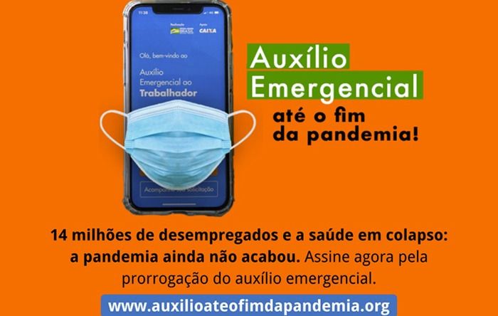 Sem auxílio emergencial o caos vai se instalar no País, afirma presidente da CUT