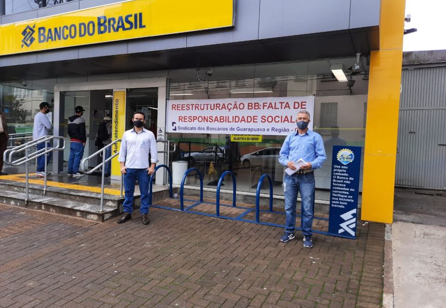 Dia Nacional de Luta dos Funcionários do Banco do Brasil em 21/01