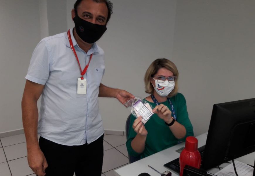Entrega de Brindes no Dia Internacional da Mulher