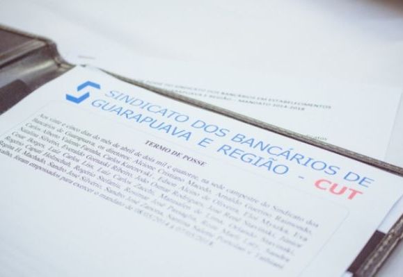 Posse Sindicato dos Bancários de Guarapuava