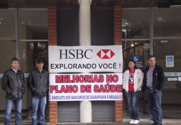 Paralisação nas Agências do HSBC no PACTU