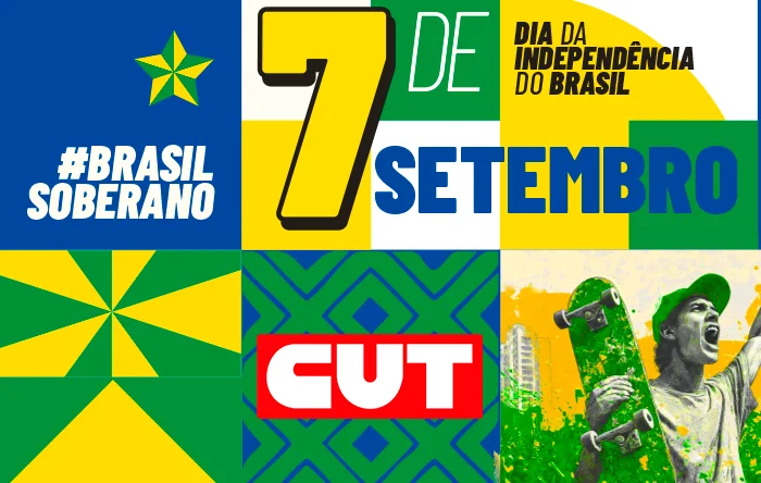 7 de setembro é dia de ir às ruas defender a soberania nacional 