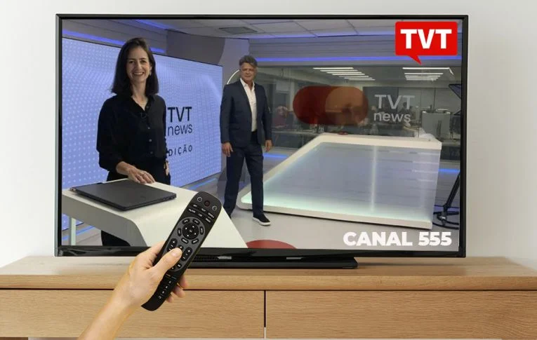 A partir de 23 de agosto, TVT terá cobertura nacional pelo Canal 555