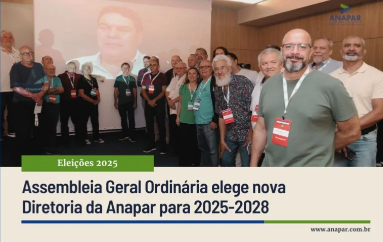ANAPAR elege nova diretoria para o triênio 2025–2028 durante Assembleia Geral em Recife