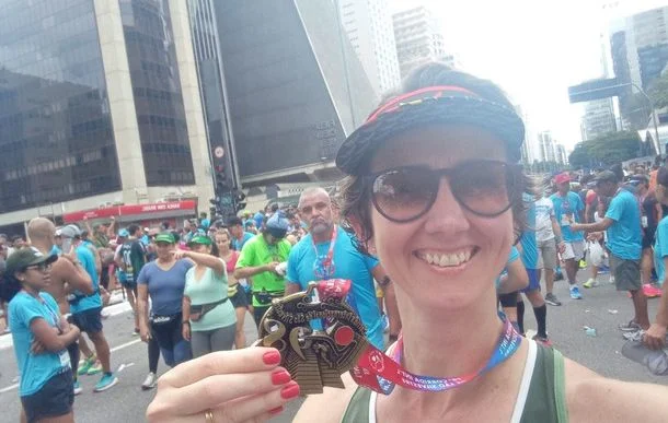 Bancária representa Umuarama na Corrida Internacional de São Silvestre