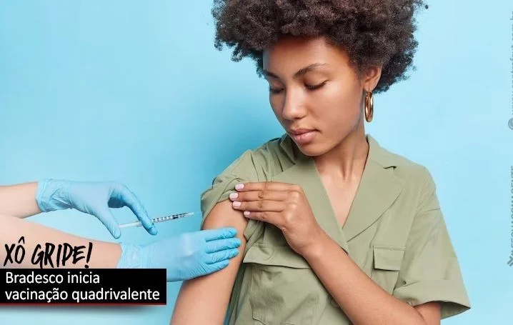 Bradesco divulga cronograma da campanha de vacinação contra a gripe