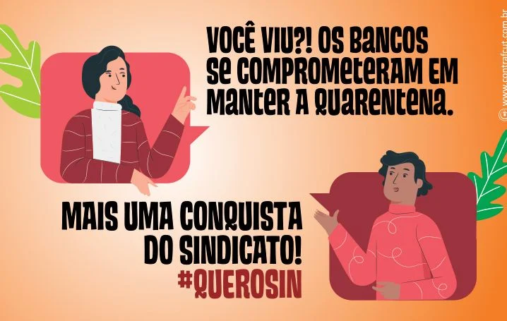 Coronavírus: Bancos se comprometem a manter quarentena