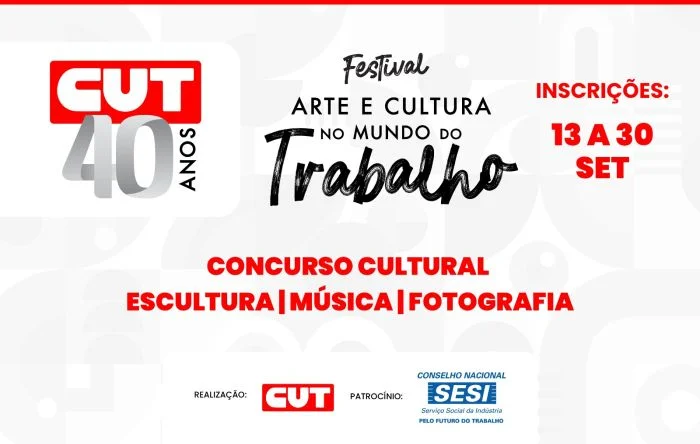 CUT promove festival com concurso de fotografia, música e escultura