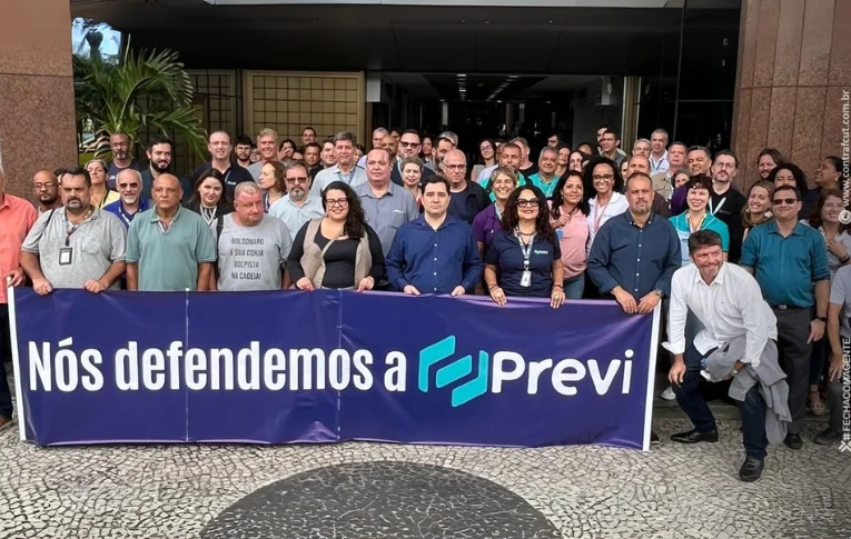 Dia Nacional de Luta em defesa da Previ: trabalhadores do BB realizam protestos pelo país