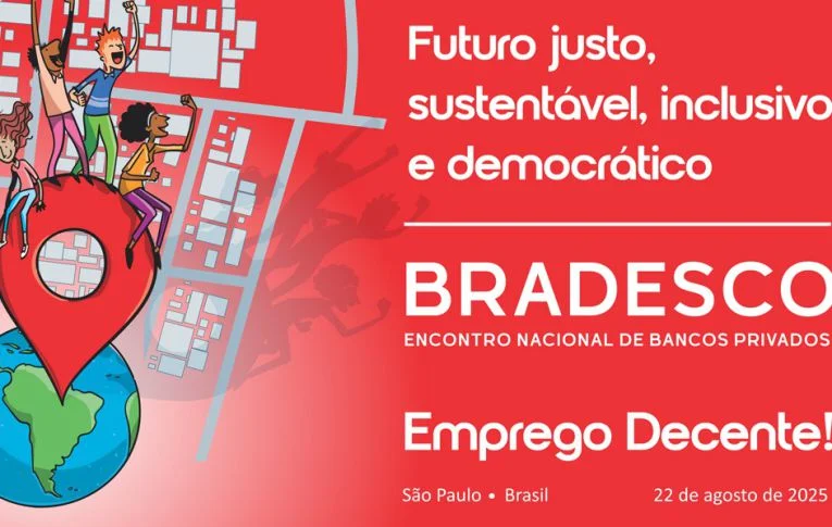 Encontro Nacional dos Funcionários do Bradesco acontece em 22 de agosto em São Paulo
