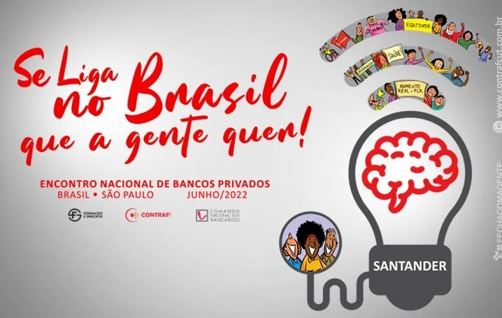 Funcionários do Santander realizam Encontro Nacional nesta 5ª feira