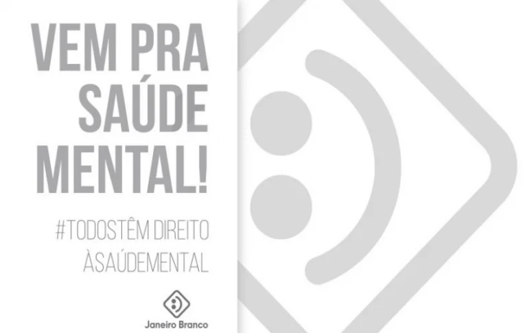 Janeiro branco celebra saúde mental e emocional