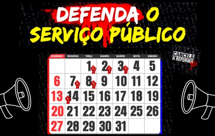 Jornada contra reforma administrativa sofre alteração na programação. Confira 