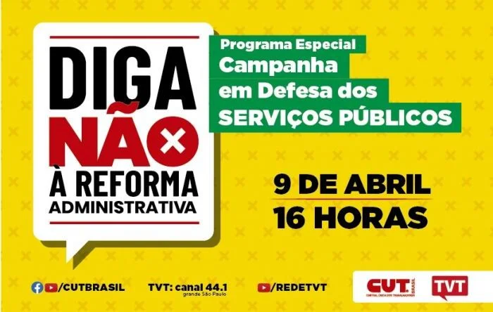 Programa em defesa do serviço público será exibido nesta sexta (9) na TVT