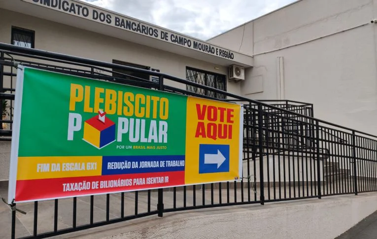 Sindicato de Campo Mourão dá início à coleta de votos do Plebiscito Popular 2025
