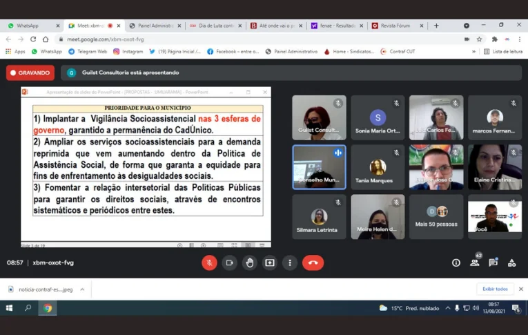 Sindicato de Umuarama participou da Conferência Municipal de Assistência Social