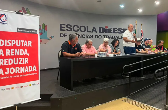 Dieese lança jornada de debates nacionais pela redução da jornada e o fim da 6x1 