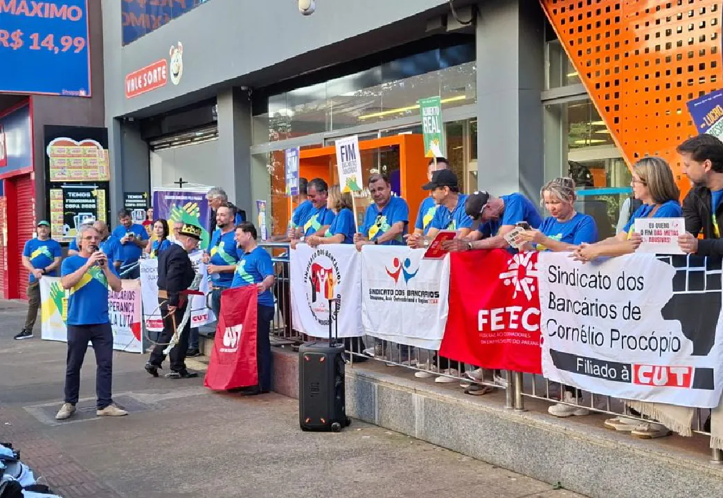 Caravana da Fetec-CUT/PR está em Londrina. Amanhã é a vez de Apucarana